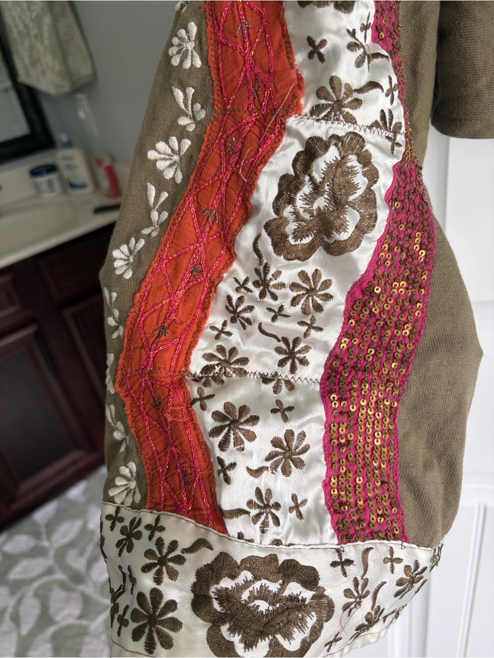 Free People Fairytale Top with Embroidered Sleeves - Picture 6 of 6